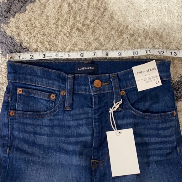 NWT J. Crew Billie Demi Boot Crop Jeans - Picture 12 of 12